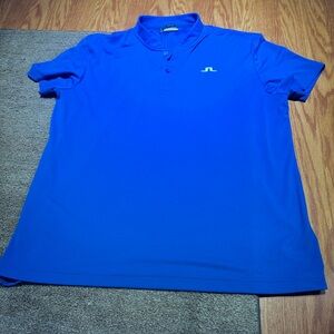 Men’s JLindeberg casual shirt blue 2xl.                Box7